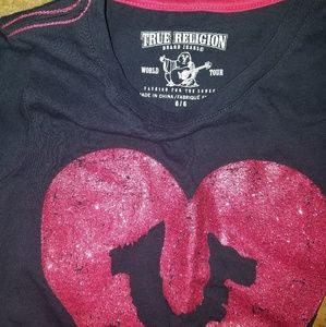 Girls True Religion T shirt.